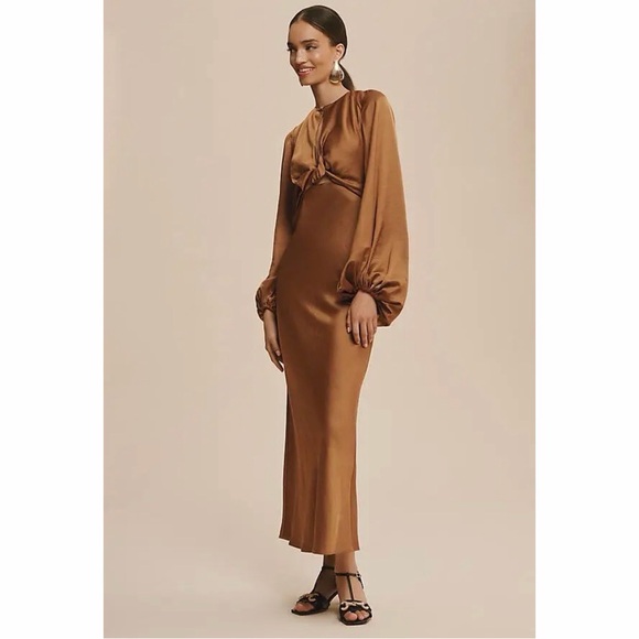 Significant Other Demi Backless Column Dress - Picture 4 of 16